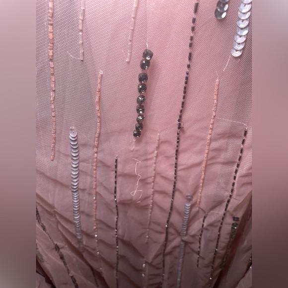 Mac Duggal 93582 Pink Sequin Embellished Gown Size 12 | Formal Evening Dress - Picture 10 of 10